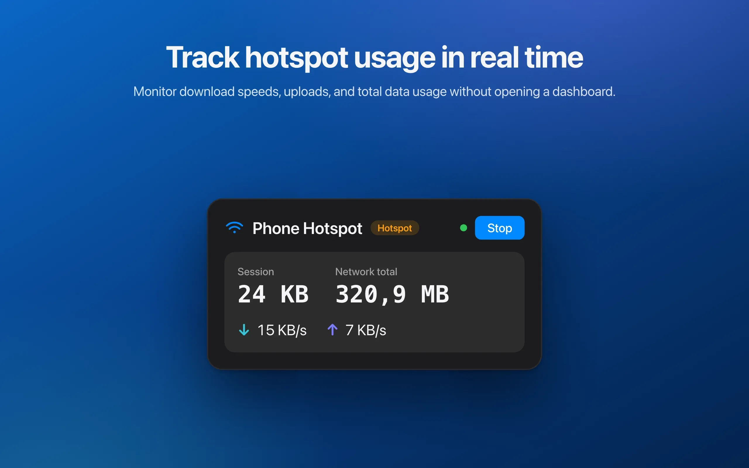 Hotspot Meter screenshot 1